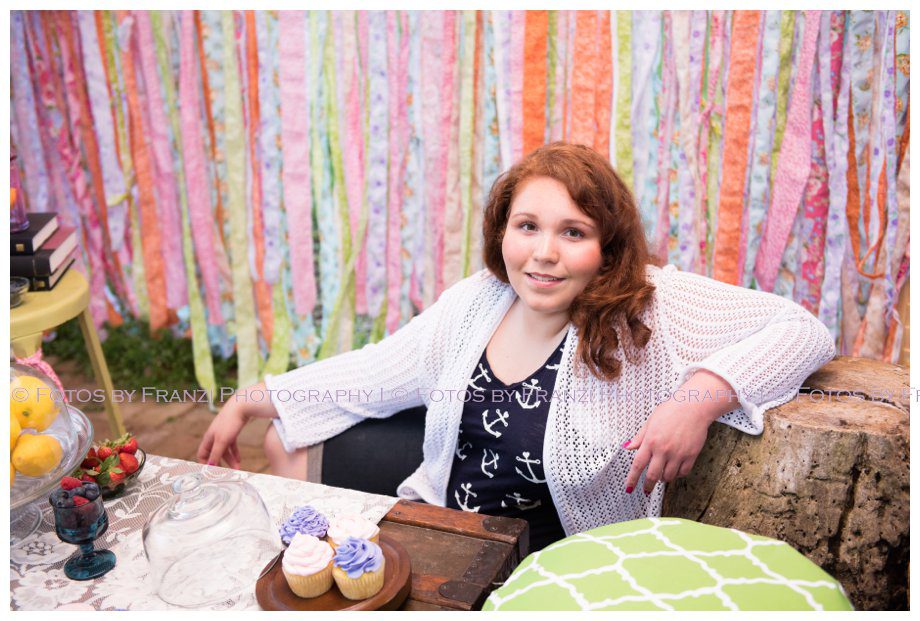 Spring Group of Girls April Showers Themed Styled Session | Senior Session | Pink & Purple | Fotos by Franzi Photography